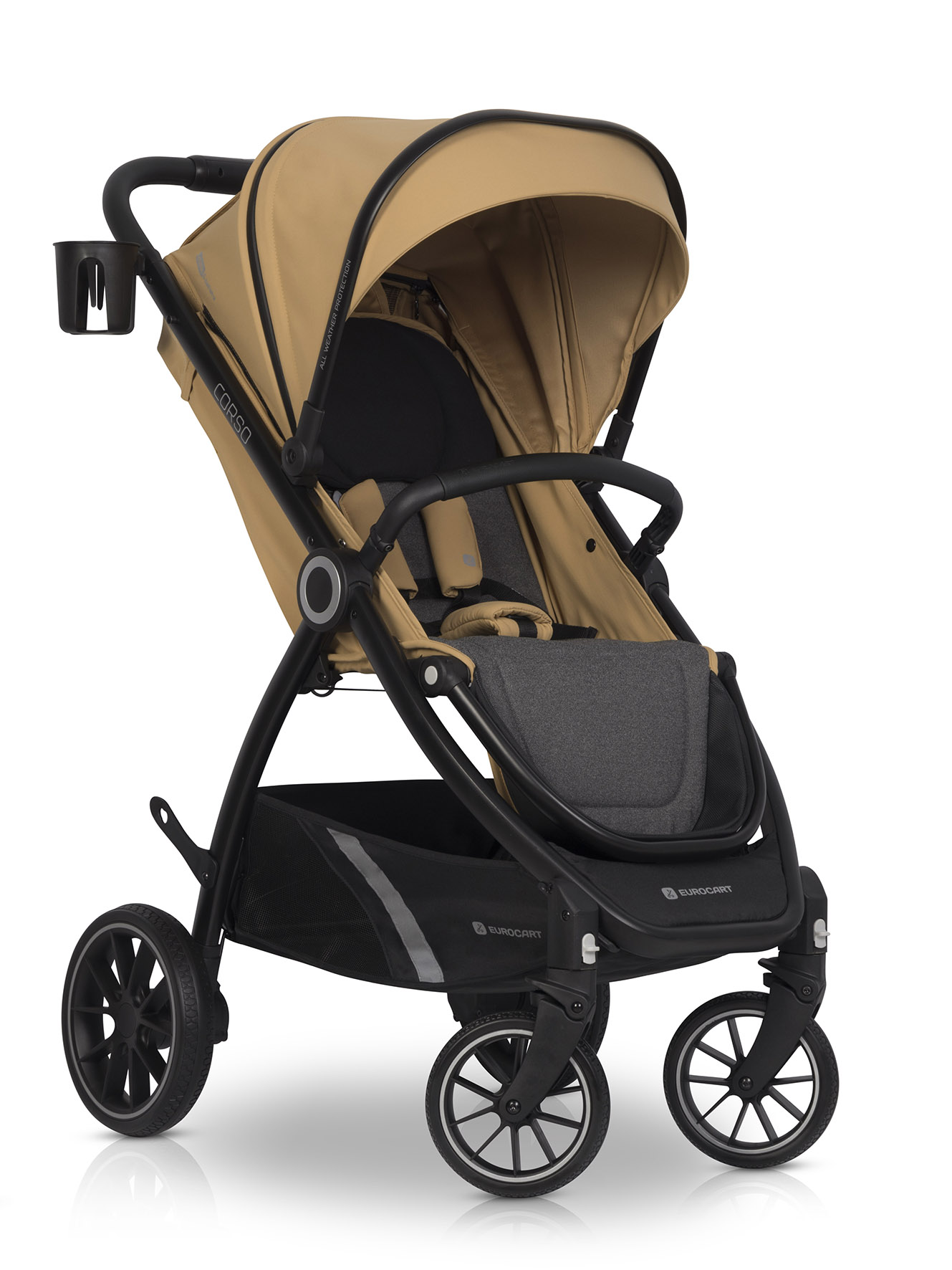 Levně Sportovní kočárek Euro-Cart Corso Camel