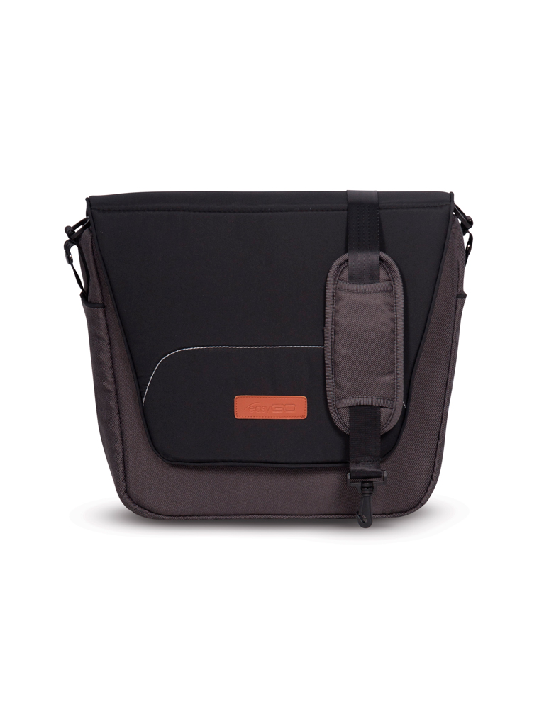 Levně Brašna ke kočárku EasyGo Optimo Air / Soul Air / Quantum Air Anthracite