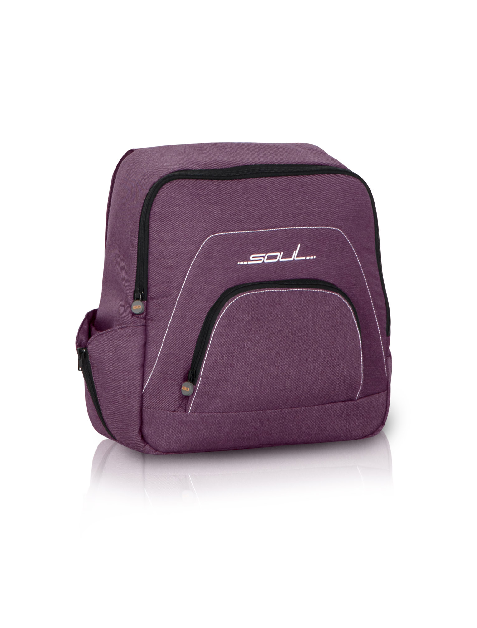 Levně Taška ke kočárku EasyGo Soul Purple