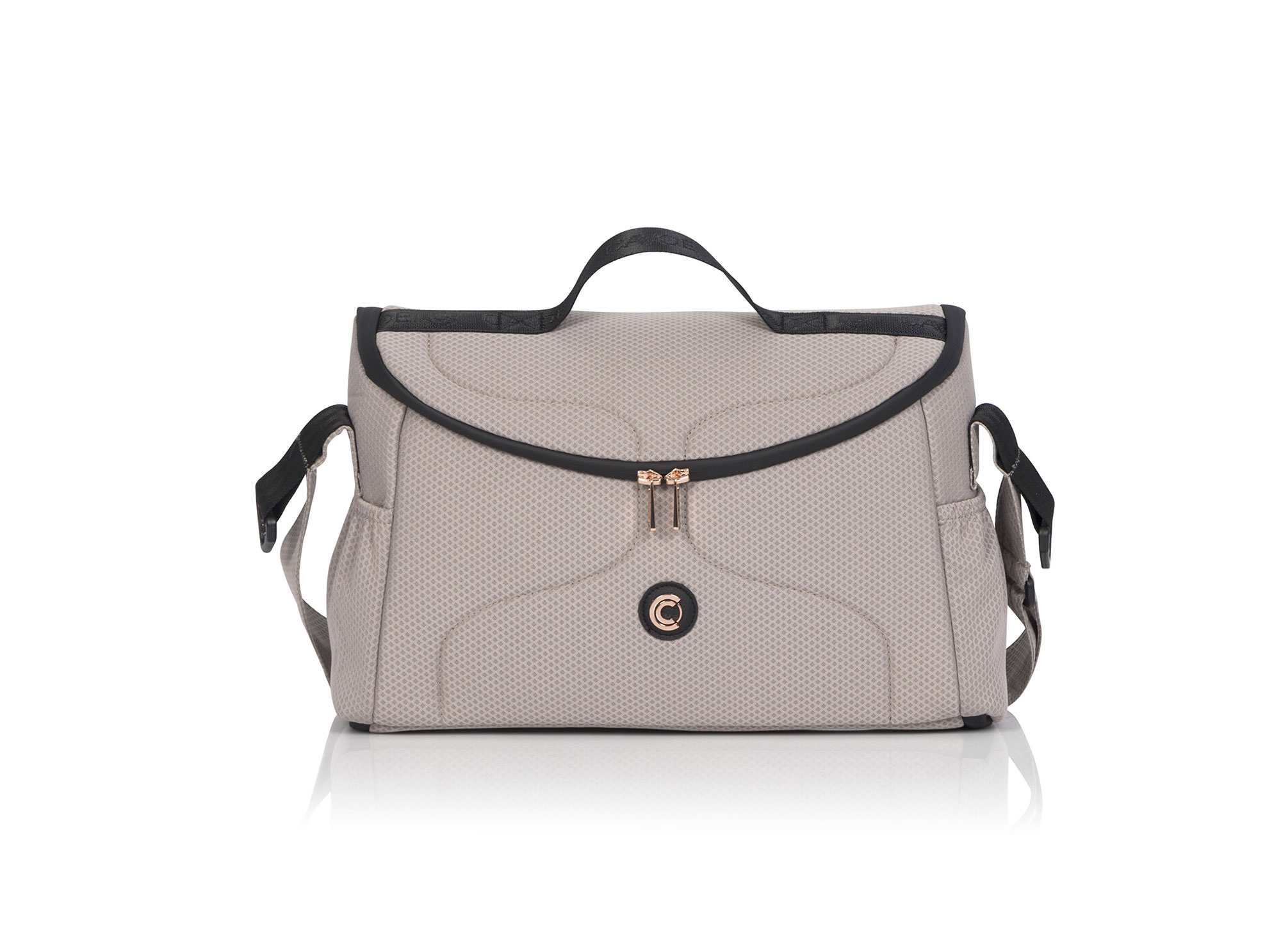 Taška na kočárek Cavoe Avec Taupe: když chceš mít věci po ruce, ale hlavu v klidu