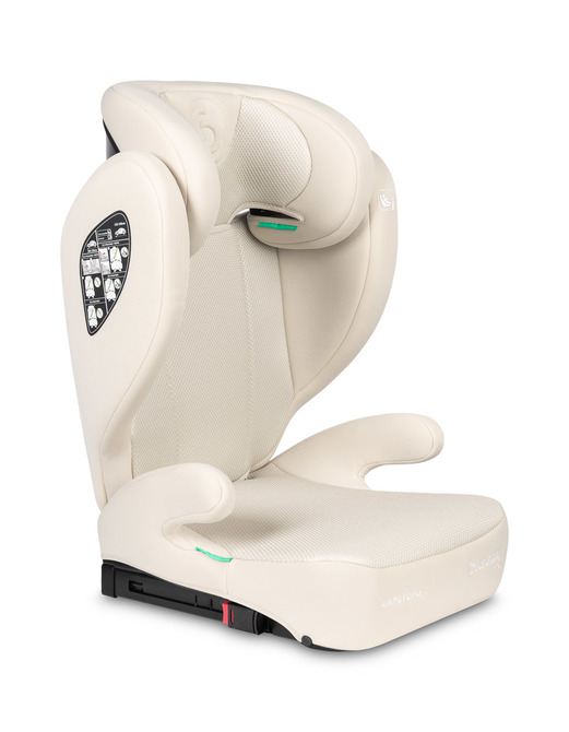 Levně Autosedačka CARETERO BREEZY FIX BEIGE (100-150cm)