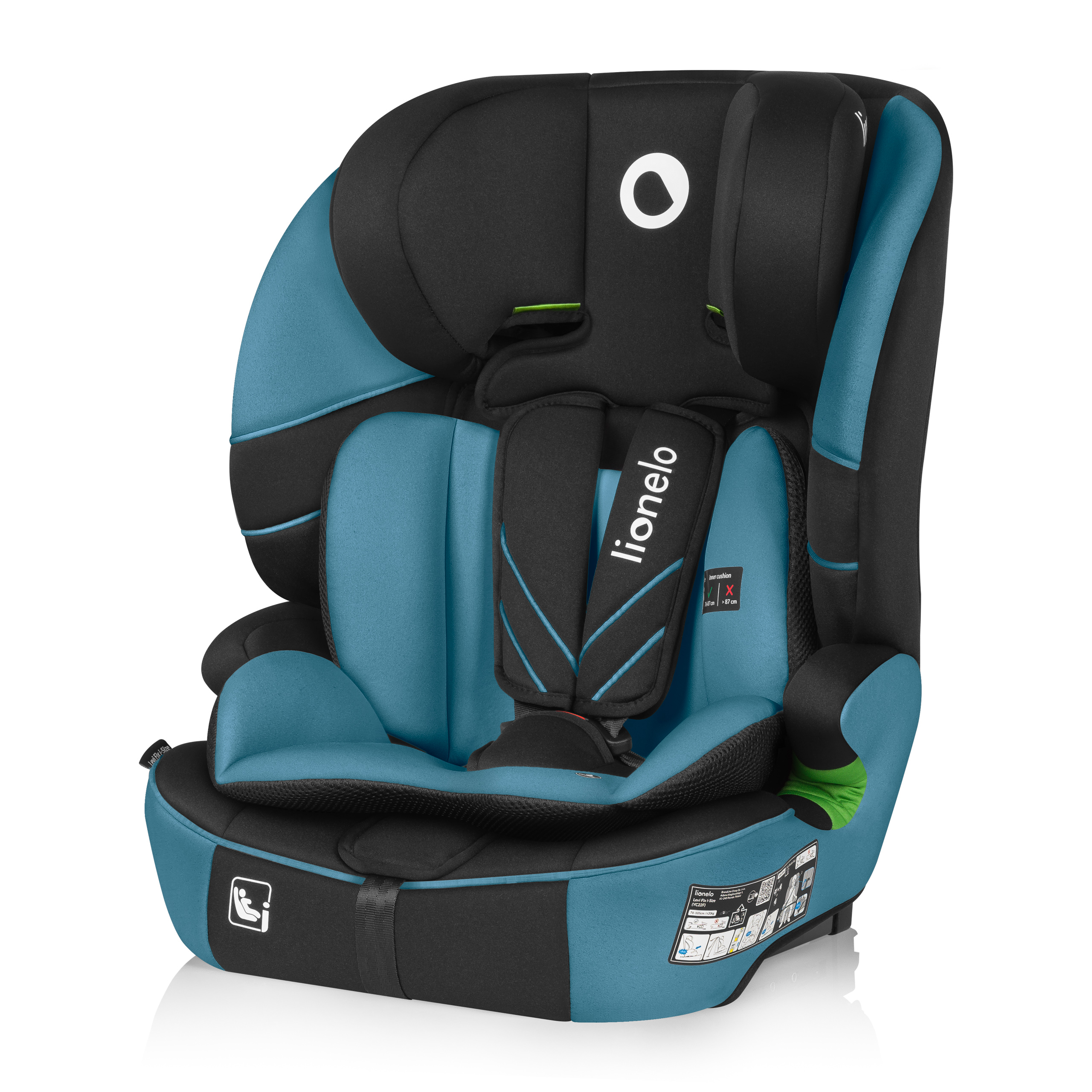 Levně Autosedačka Lionelo Levi Fix I-size 76-150 cm Farba: Blue Cobalt