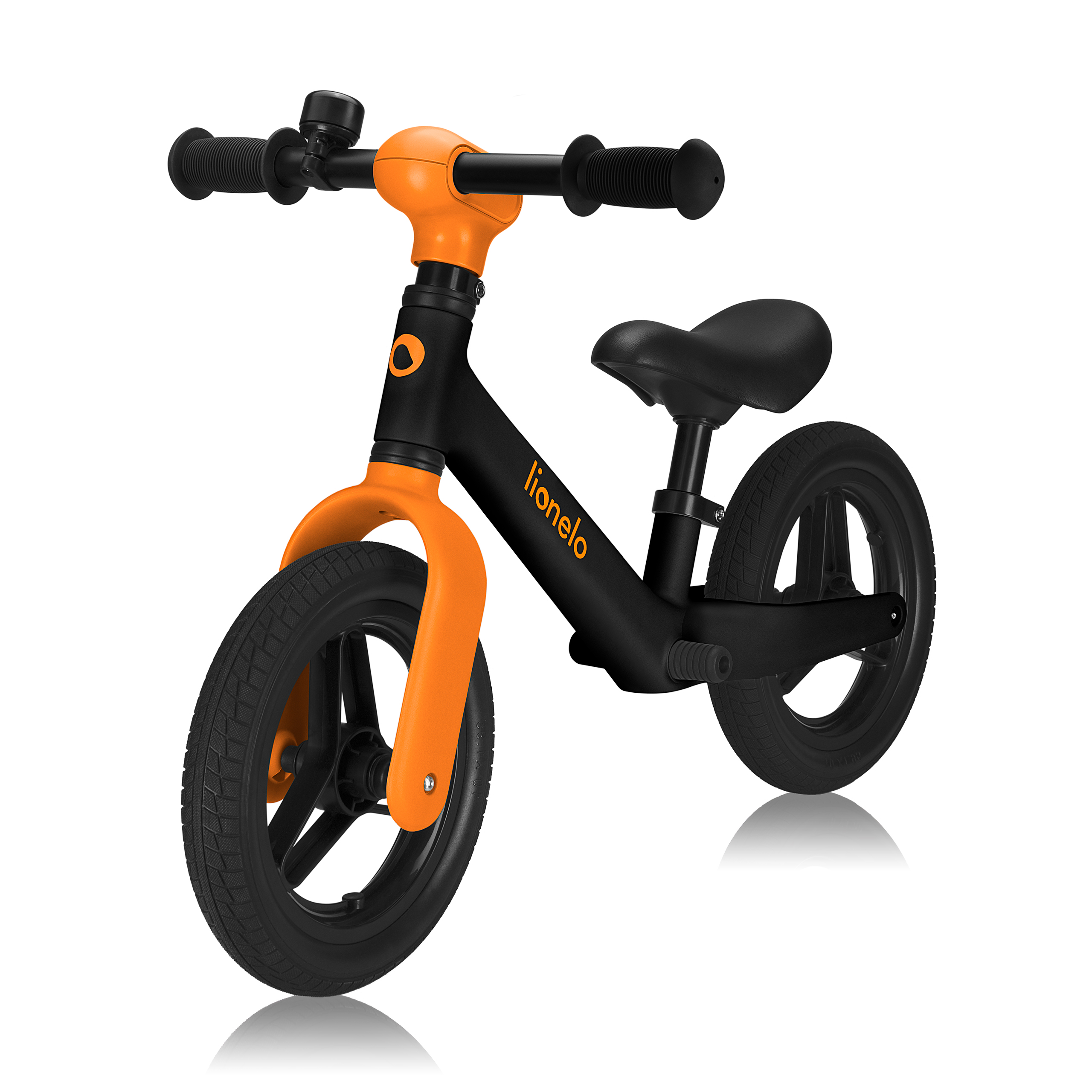 Levně Dětské odrážedlo Lionelo TONI Farba: Black Orange