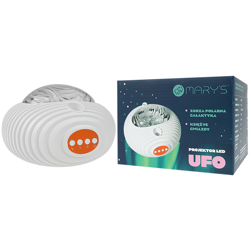 Mary's Projektor RGBW s dálkovým ovladačem - ufo