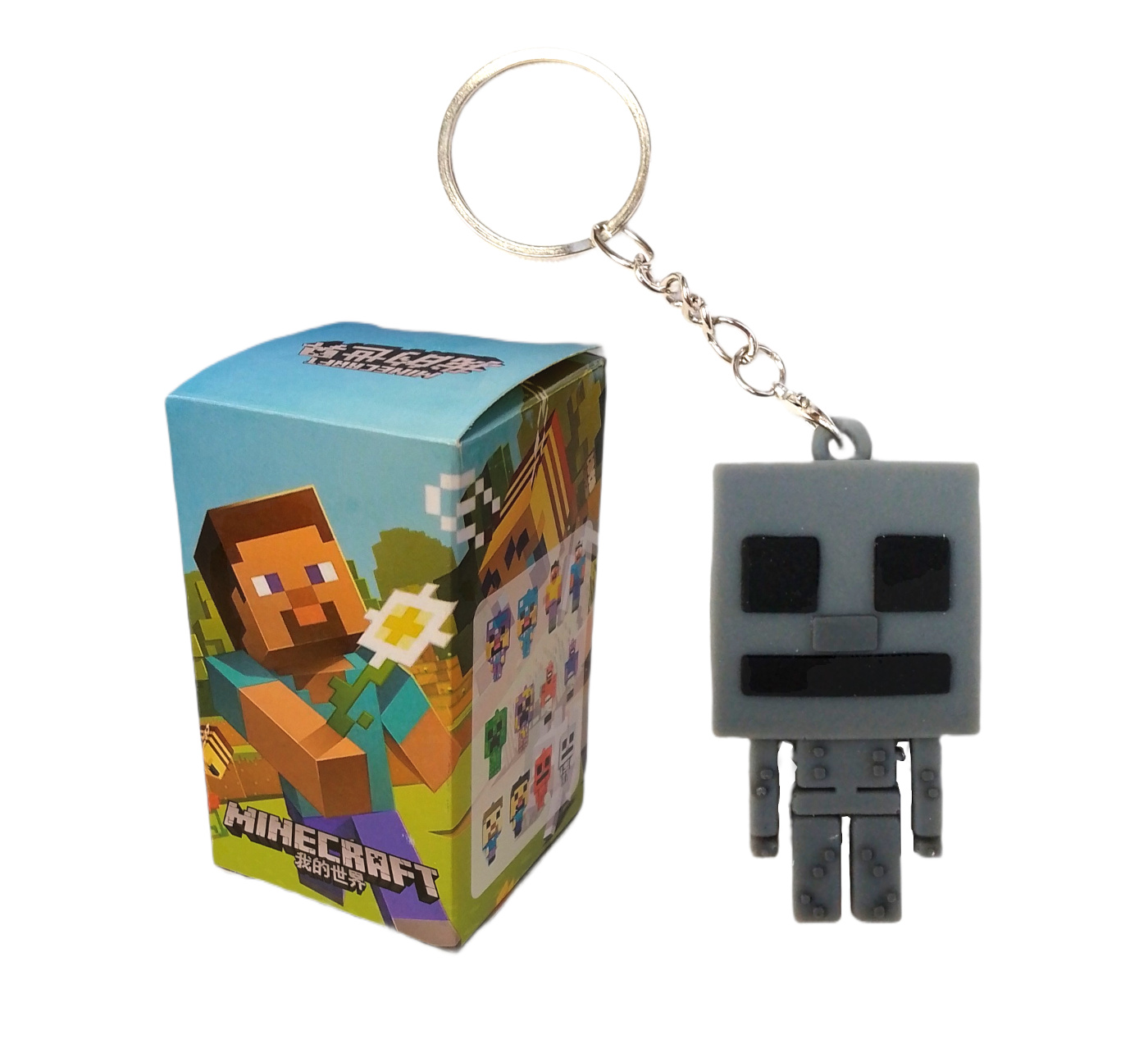 Bagito Dětská klíčenka MysteryBox Minecraft 1ks