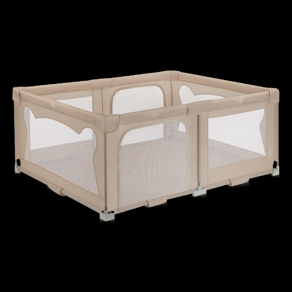 Levně Dětská ohrádka Lionelo Florence Easy Fold 150 x 180 cm Farba: Beige Sand