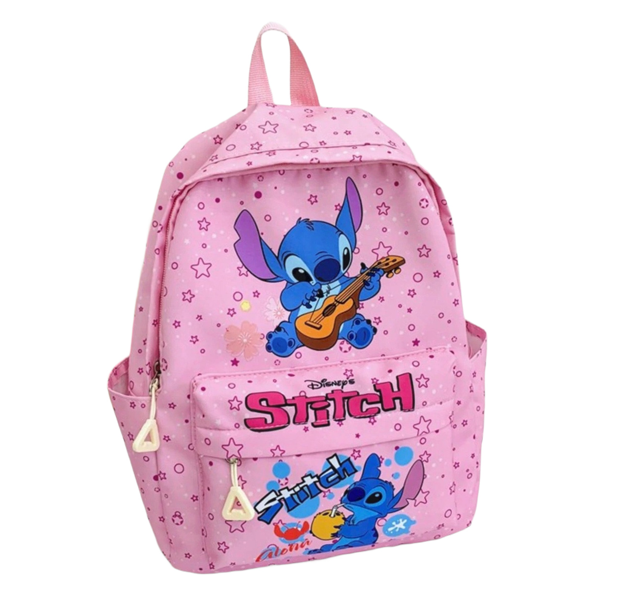 Levně Bagito Dětský batoh Lilo a Stitch růžový CUTE