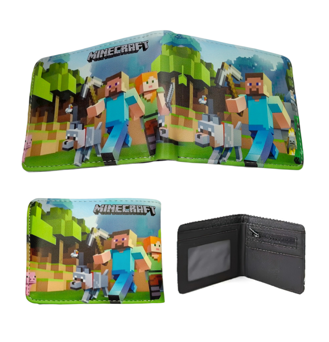 Toybit Dětská pěněženka Minecraft Steve Adventure