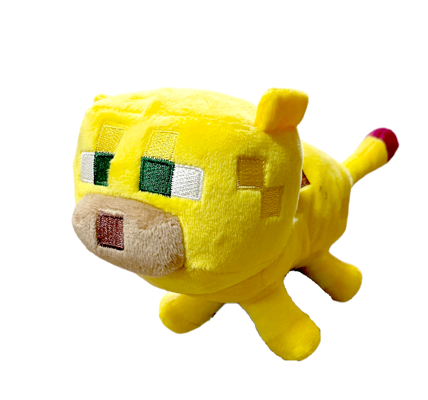 Levně Toybit Plyšová hračka Minecraft Ocelot žlutý 22cm