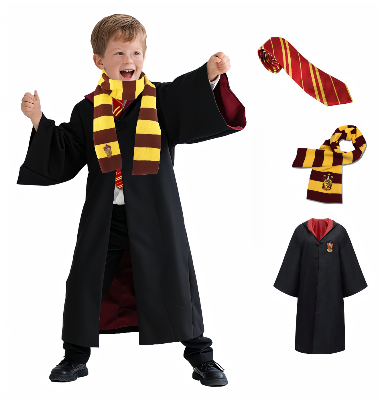 Toybit Dětský kostým Harry Potter s doplňky Exclusive 122-134 L