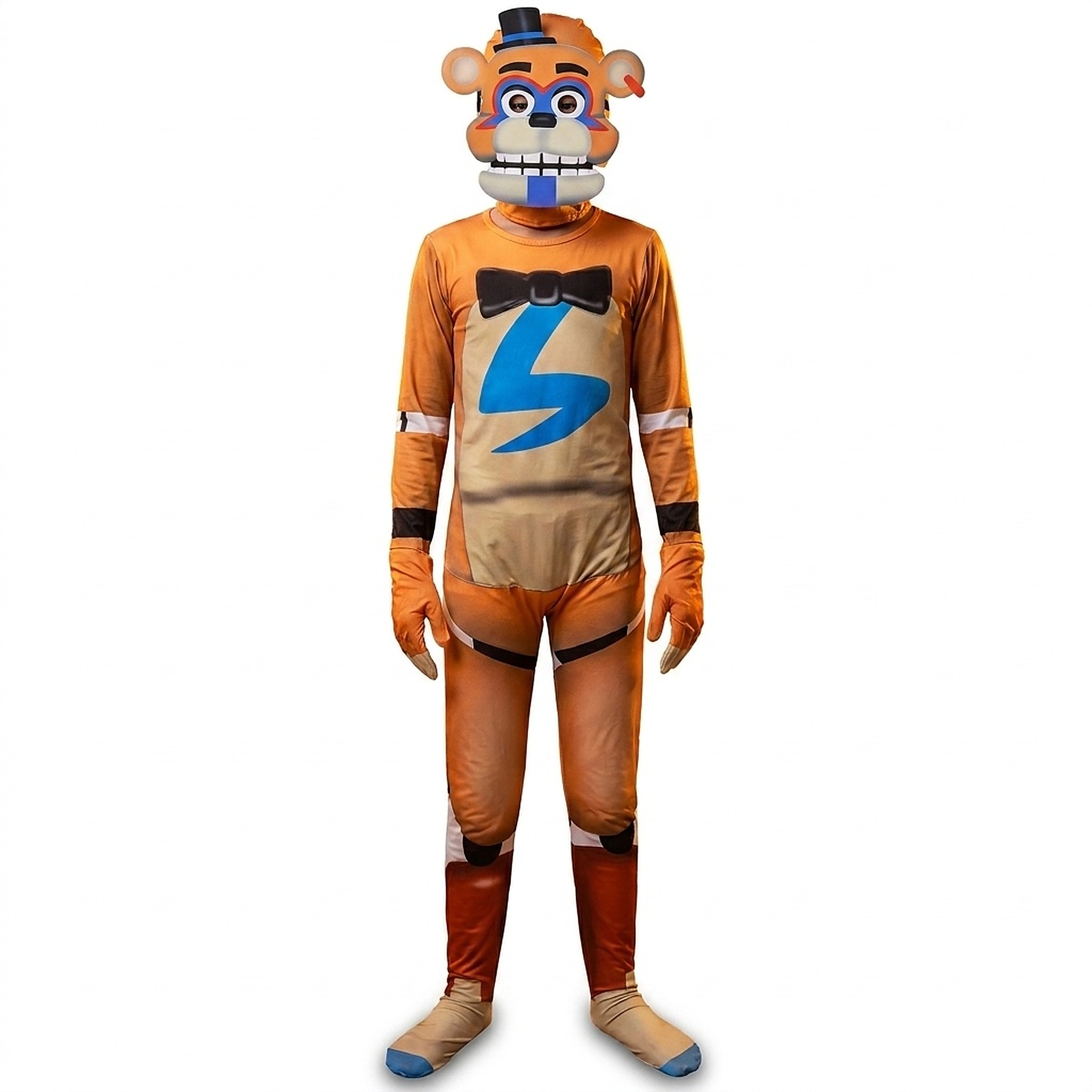 FunCo Dětský kostým Five Nights at Freddys Glamrock Freddy Security Breach 134-146 XL