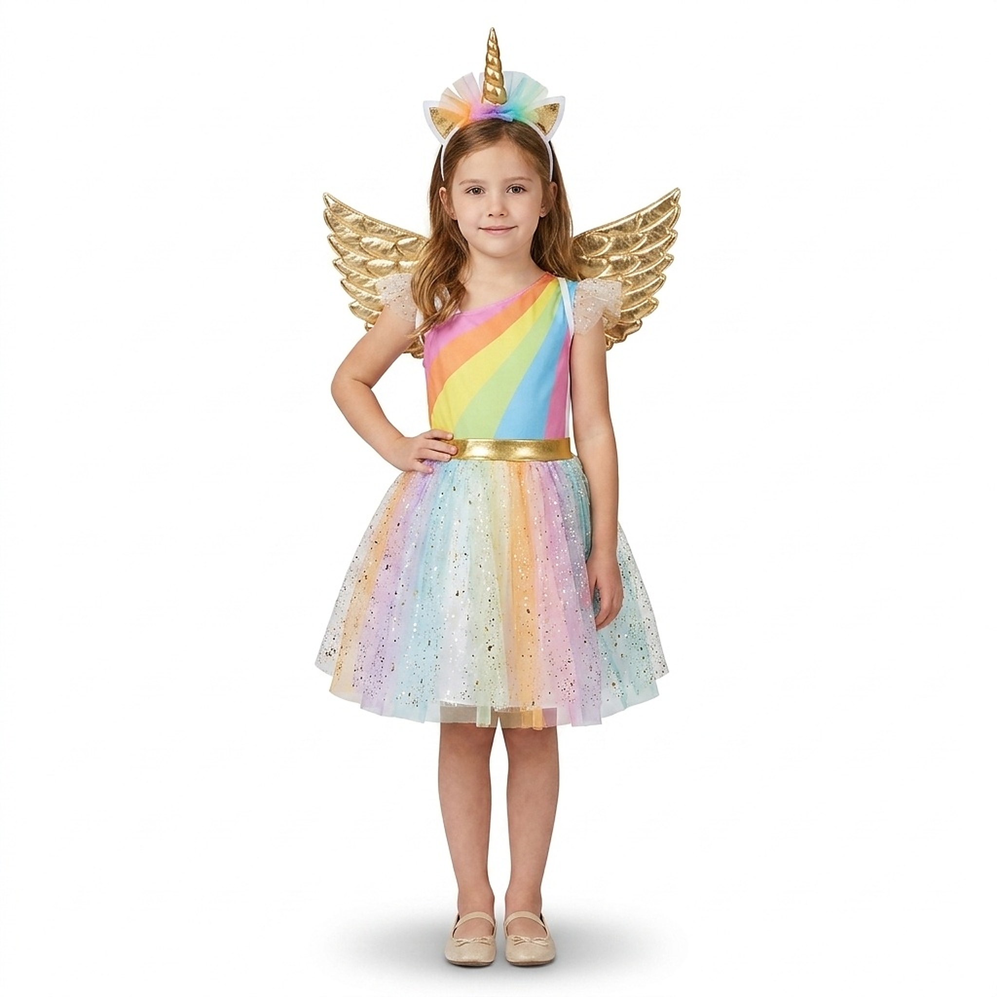 FunCo Dětský kostým Unicorn princess Premium 122-128 M