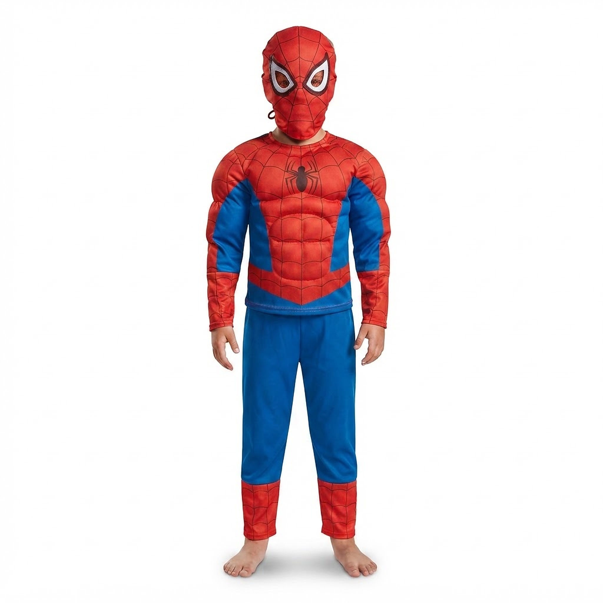 FunCo Dětský kostým Spiderman Muscle 122-134 L