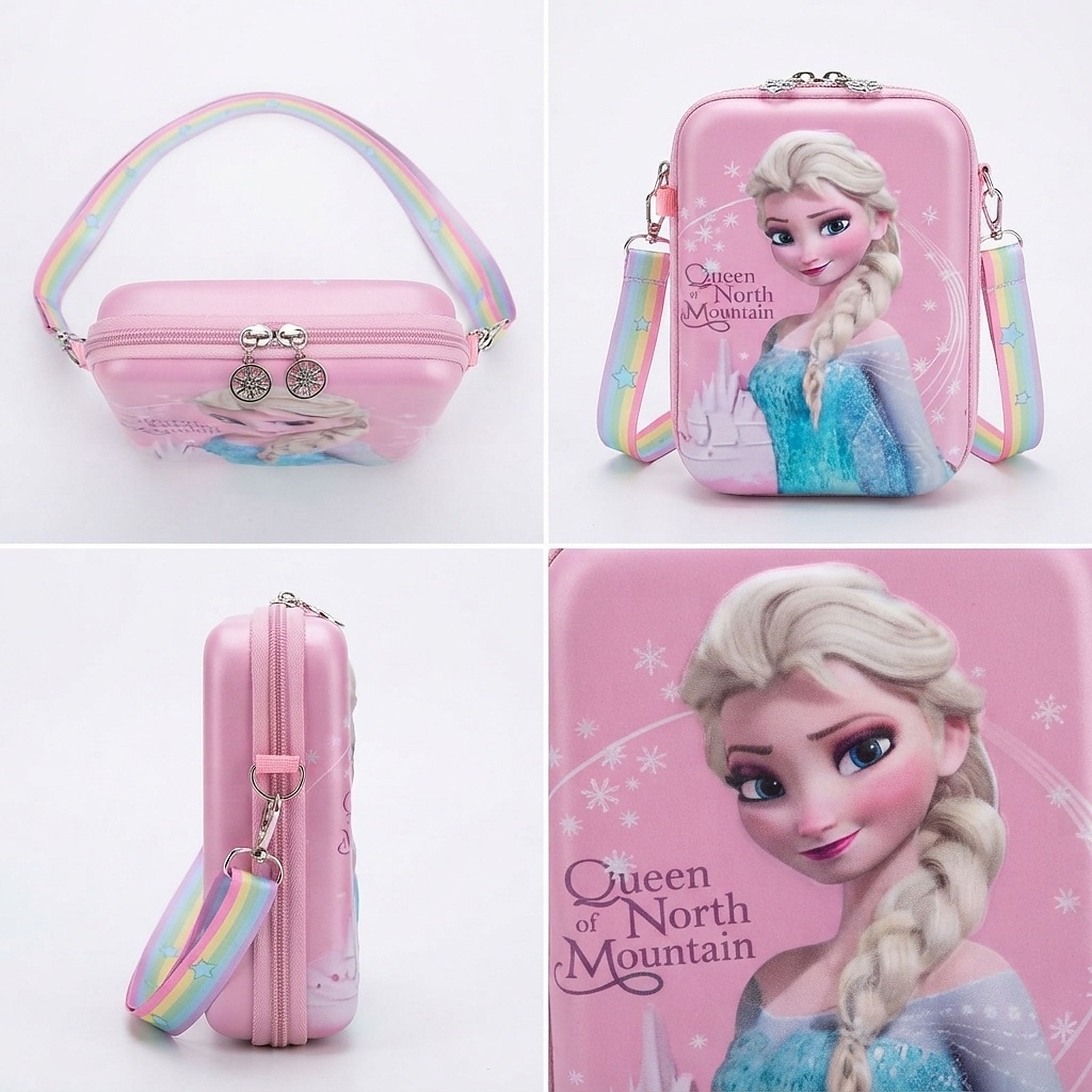 Bagito Dětská taška přes rameno Frozen Elsa 3D