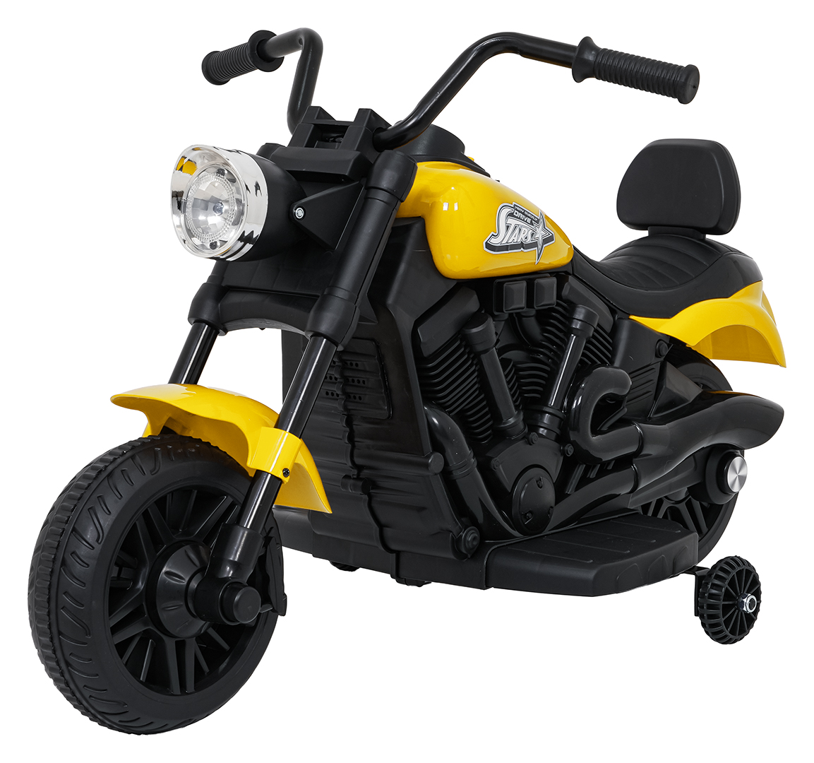 Elektrická motorka Ramiz STAR žlutá