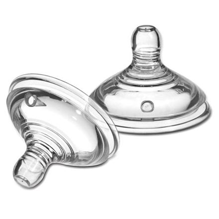 Levně Tommee Tippee Náhradní dudlík C2N 2ks, 6+ hustá strava