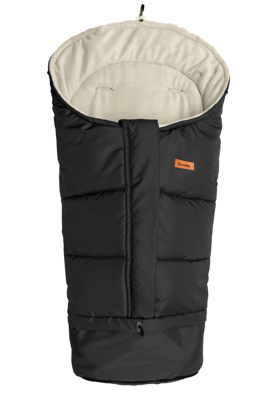 Levně Sensillo Flisový fusak Polar Combi 3v1 Barva: BLACK/BEIGE