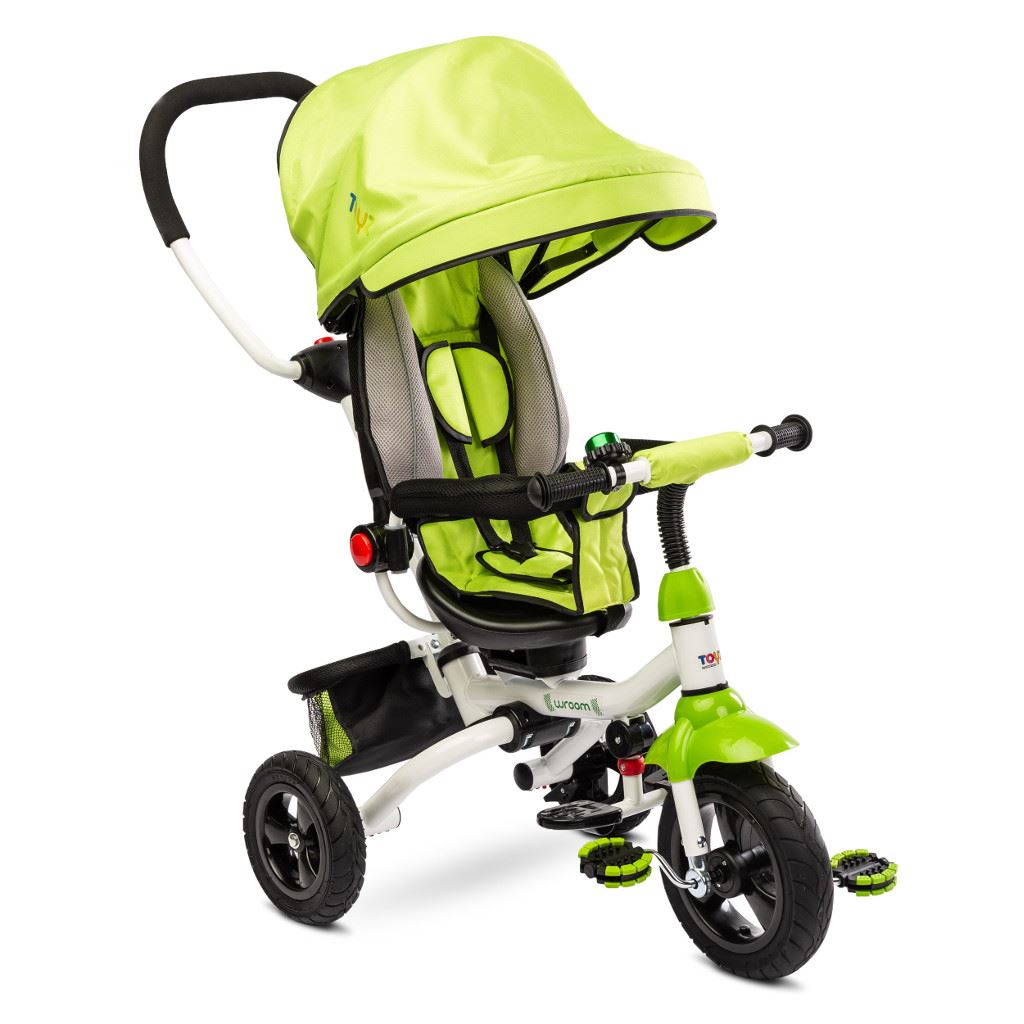Levně Dětská tříkolka Toyz WROOM 2019 Barva: Green