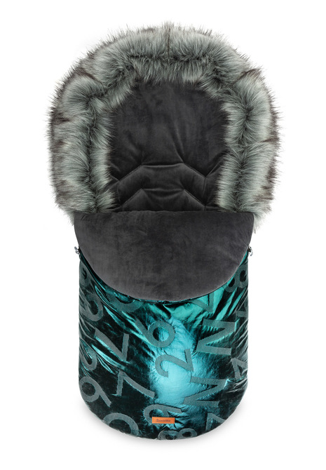 Levně Sensillo fusak do kočárku ASPEN 95 x 45 cm Barva: Dark Green