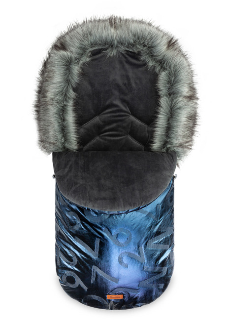 Levně Sensillo fusak do kočárku ASPEN 95 x 45 cm Barva: Navy