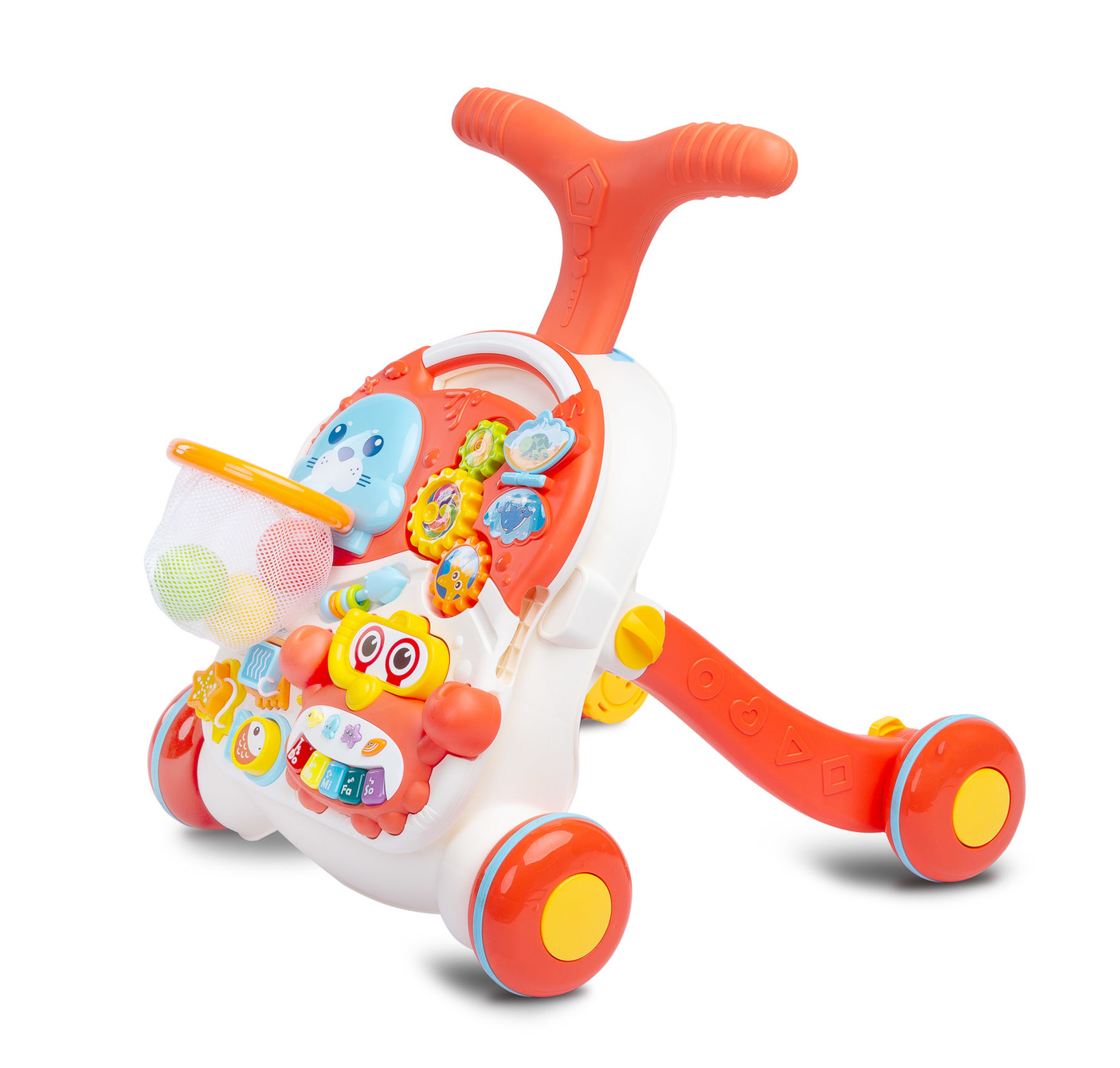 Levně Dětské chodítko Toyz 2v1 SPARK Barva: Orange