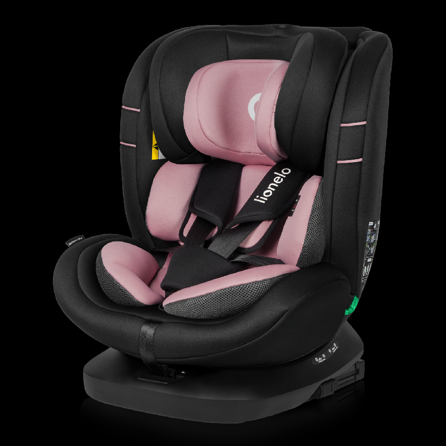 Levně Autosedačka Lionelo BASTIAAN I-size 40-150 cm ISOFIX Barva: Pink Rose