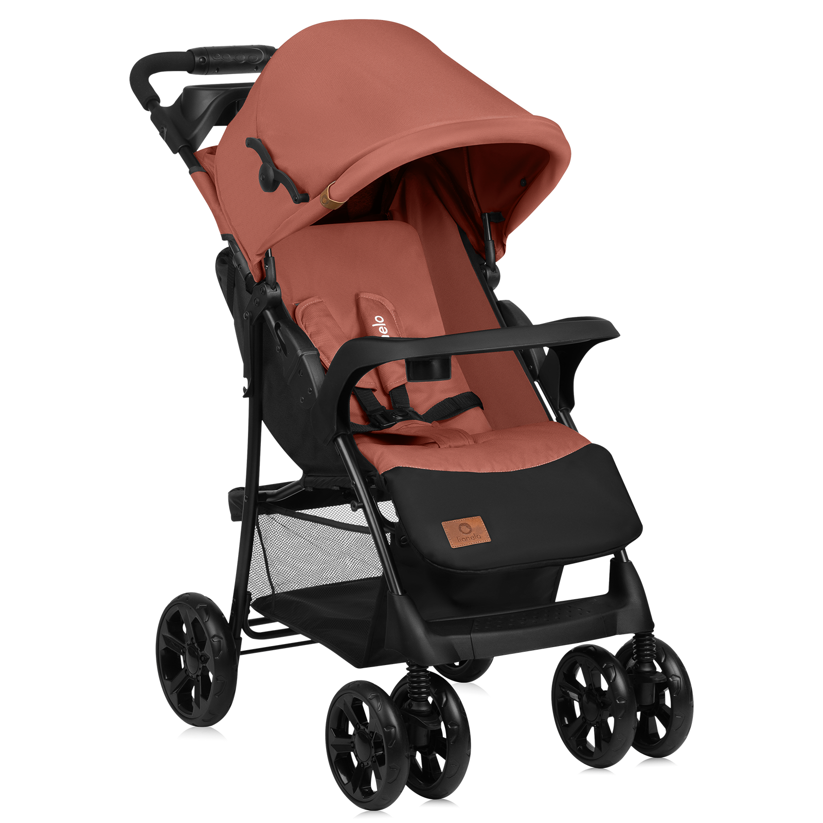 Levně Lionelo sportovní kočárek EMMA Plus Barva: Coral Pink