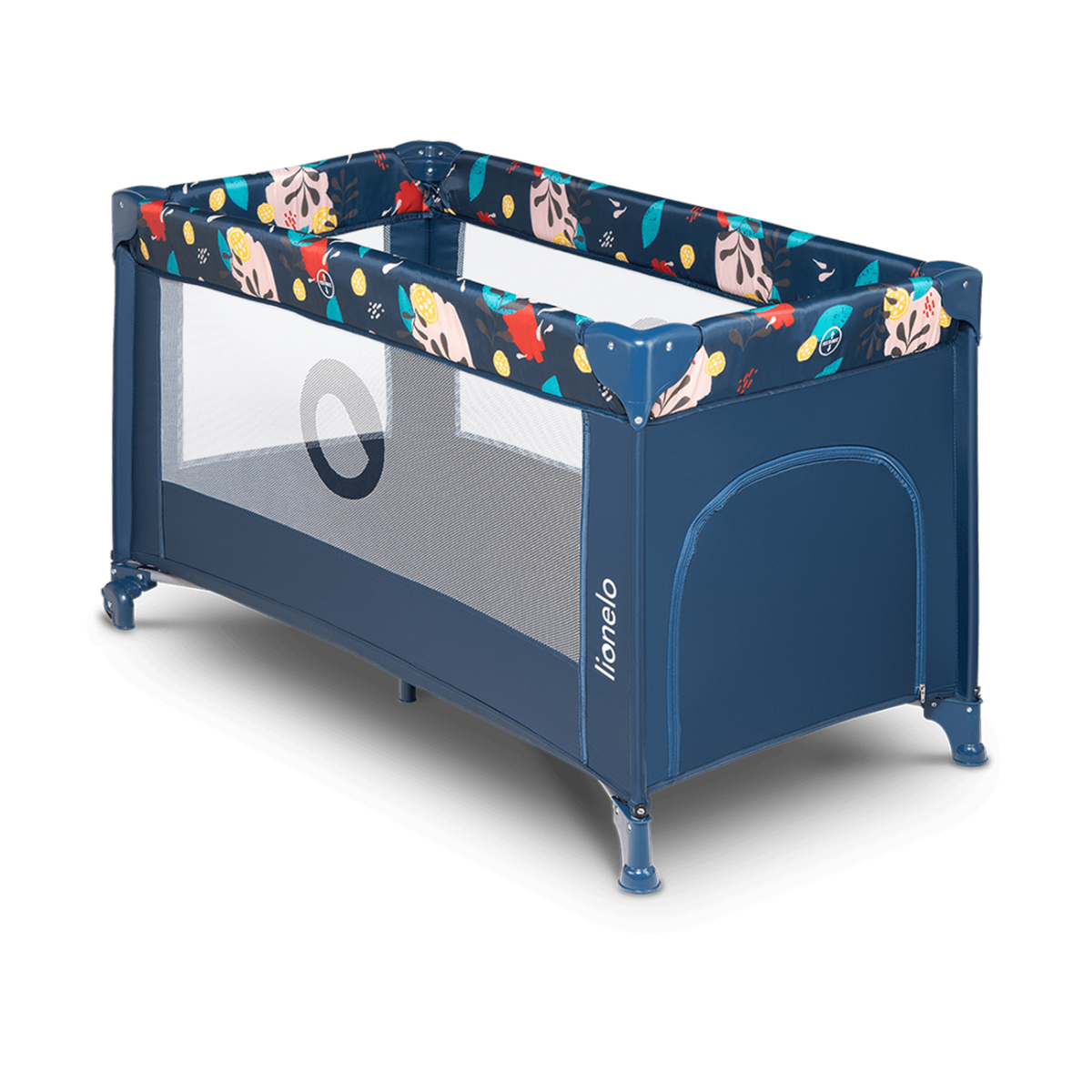 Levně Lionelo cestovní postýlka STEFI Barva: Blue Navy