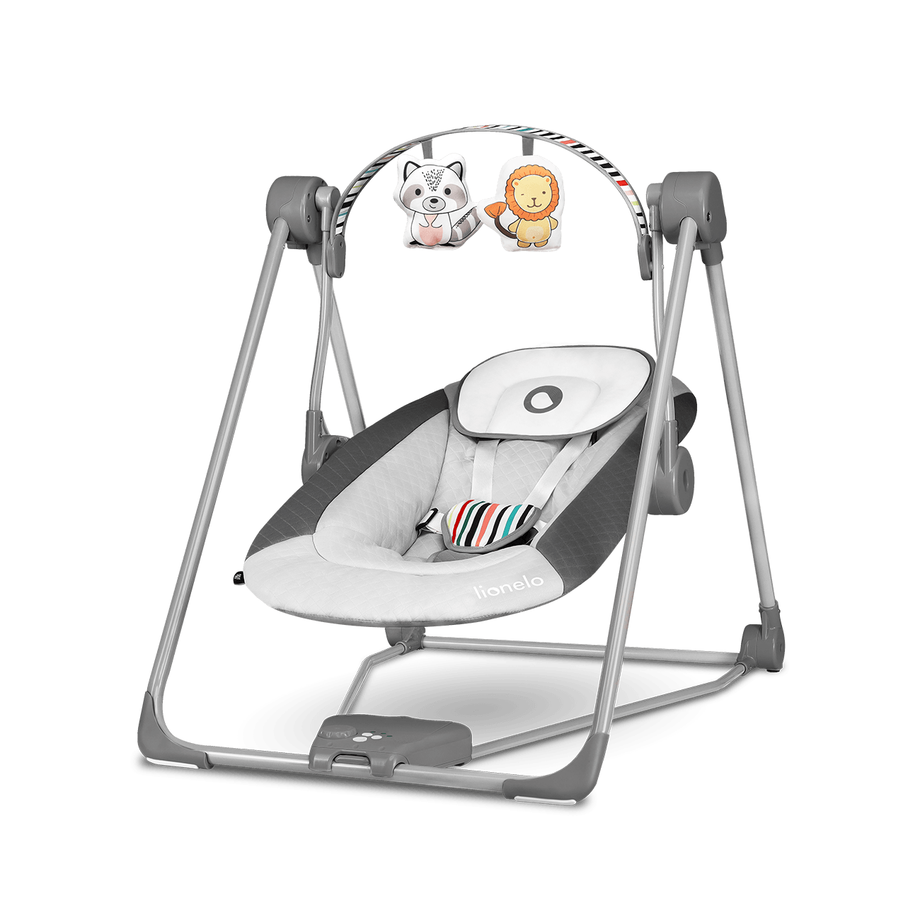 Levně Lionelo dětské houpací křesílko OTTO Farba: Cozy Grey