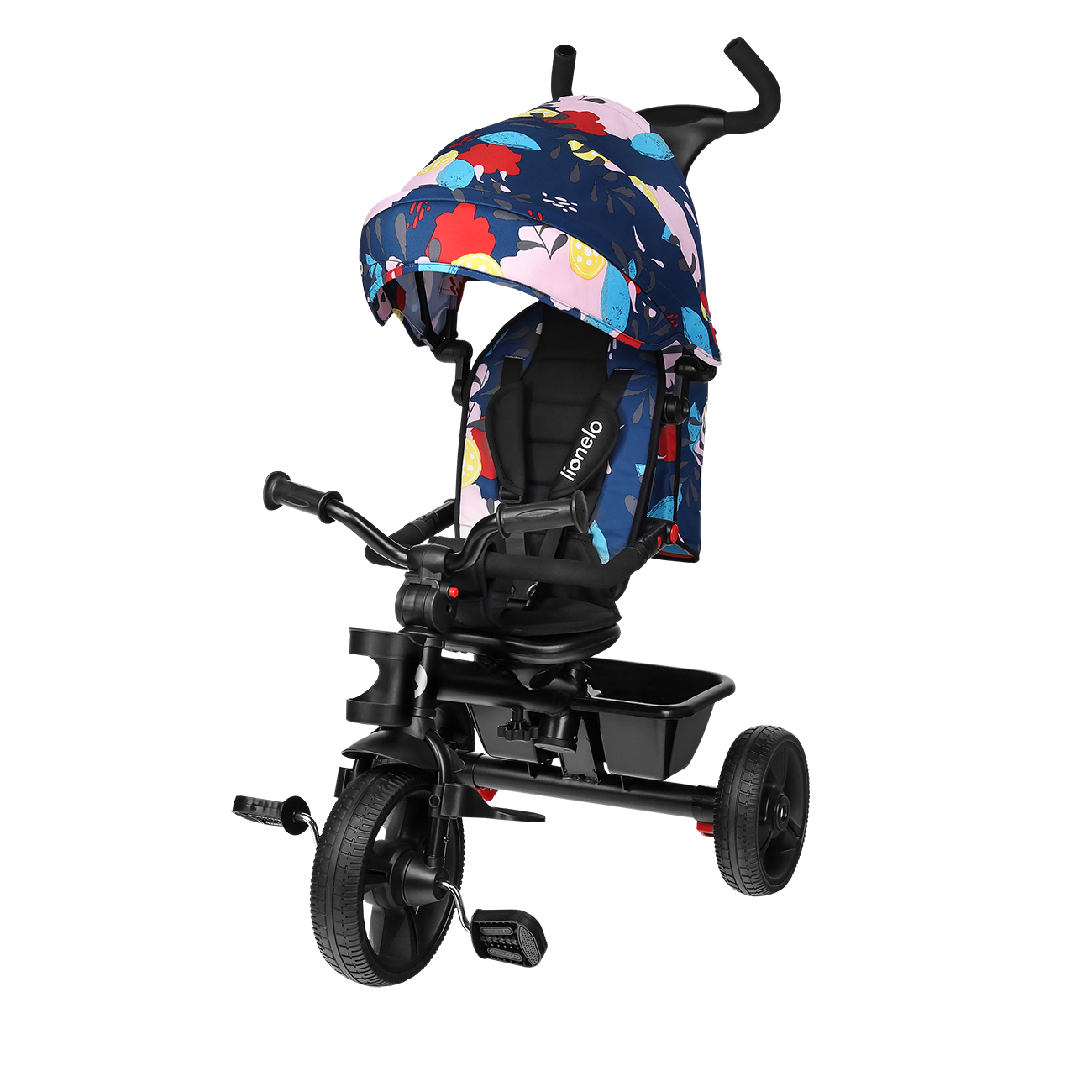 Levně Lionelo tříkolka 2v1 HAARI Barva: Blue Navy
