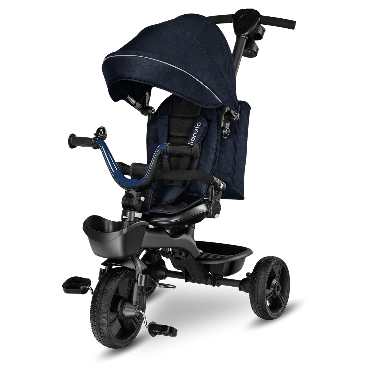 Levně Lionelo tříkolka 2v1 KORI Barva: Blue Navy