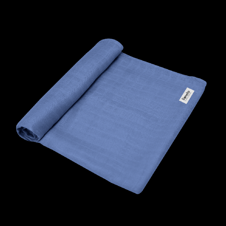 Levně Lionelo bambusová zavinovačka BAMBOO Barva: Blue Denim