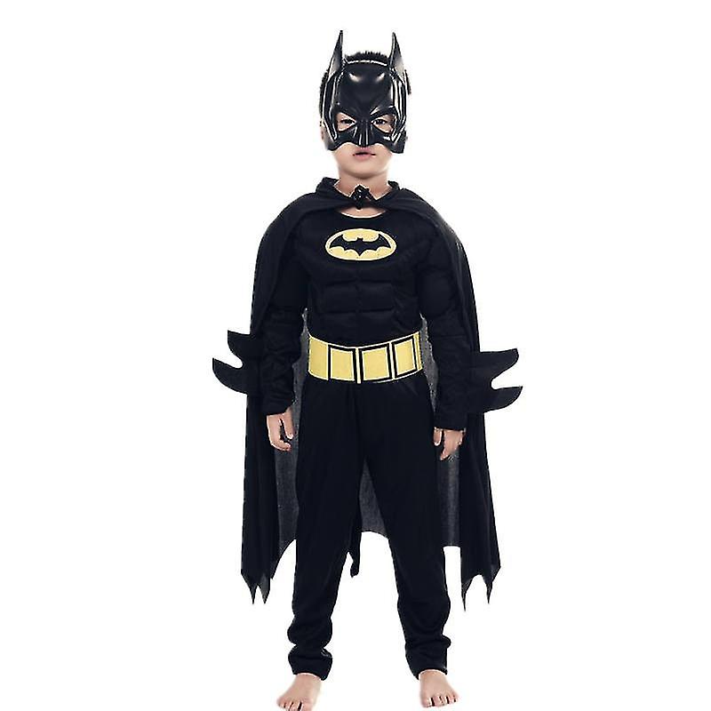 Levně FunCo Dětský kostým Svalnatý Batman s maskou 122-128 L