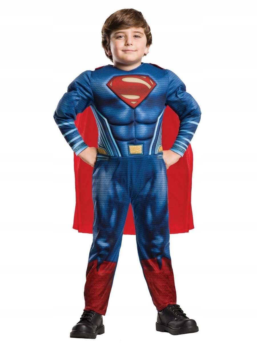 Levně FunCo Dětský kostým Akční Superman 110-122 M