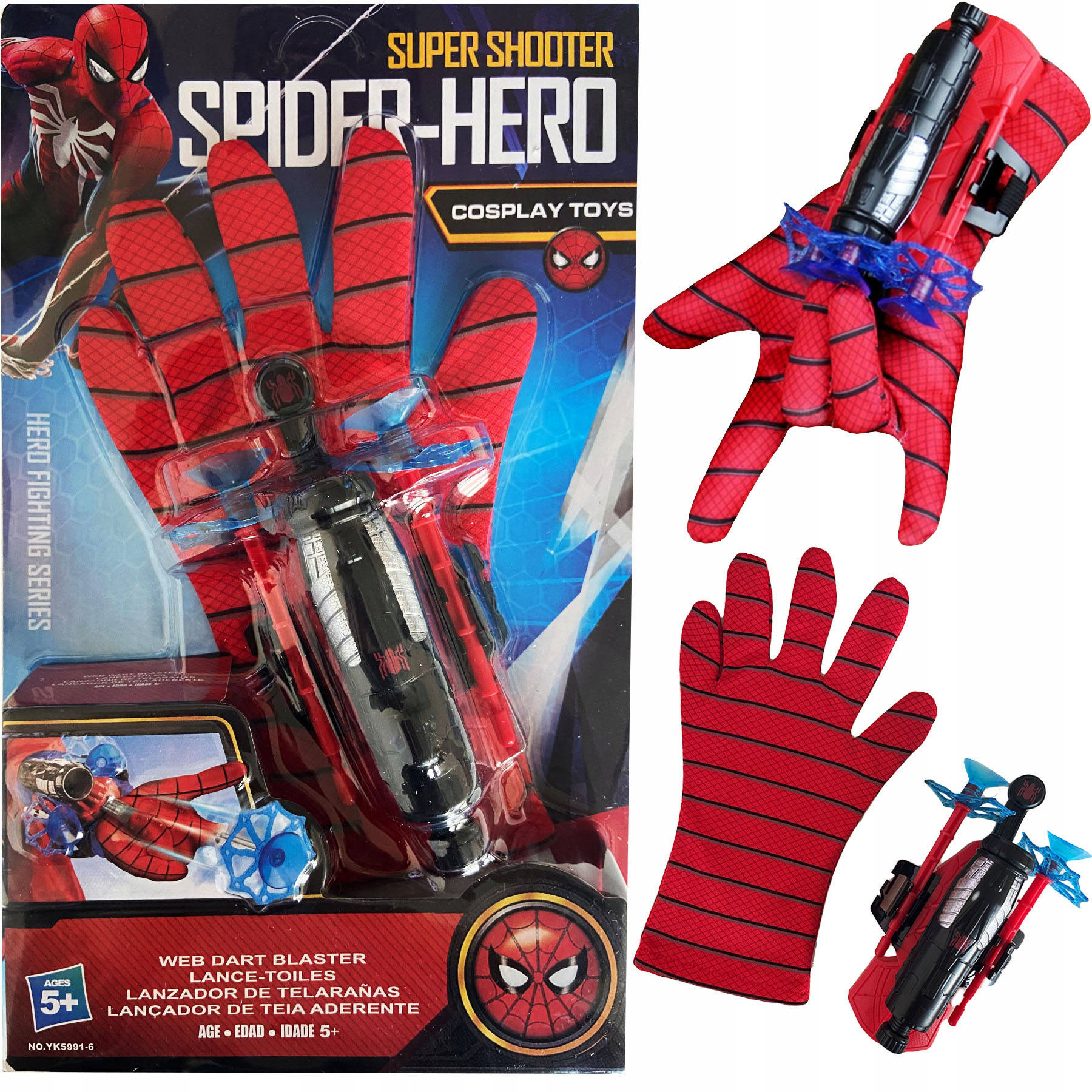 Levně FunCo Spiderman vystřelovák pavučiny