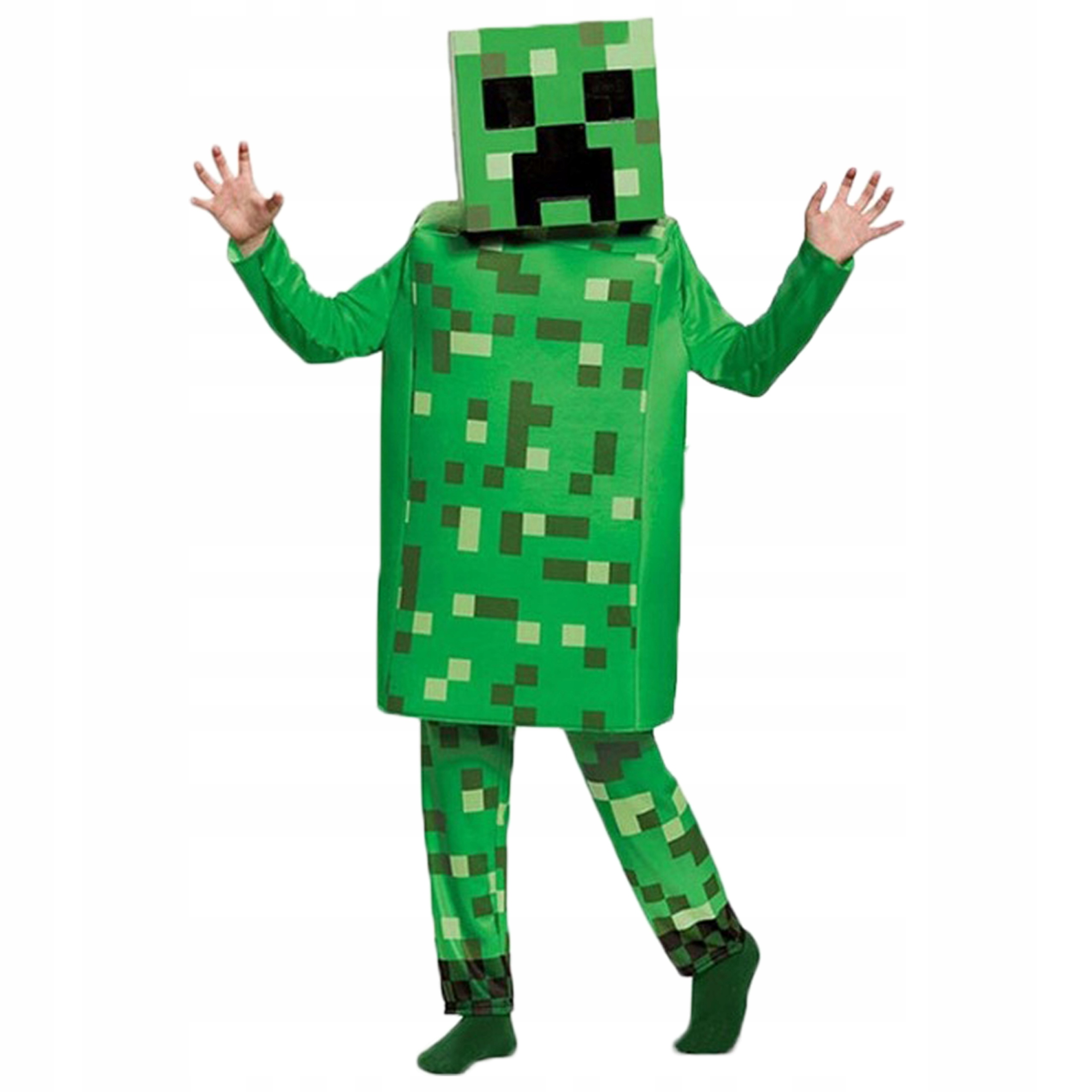 Levně FunCo Dětský kostým Minecraft Creeper 116-122 M
