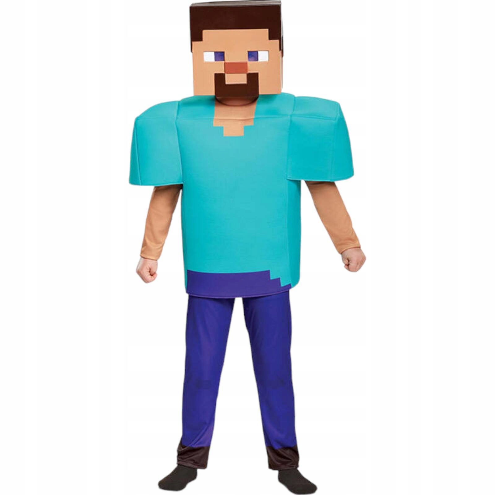 Levně FunCo Dětský kostým Minecraft Steve 104-116 S