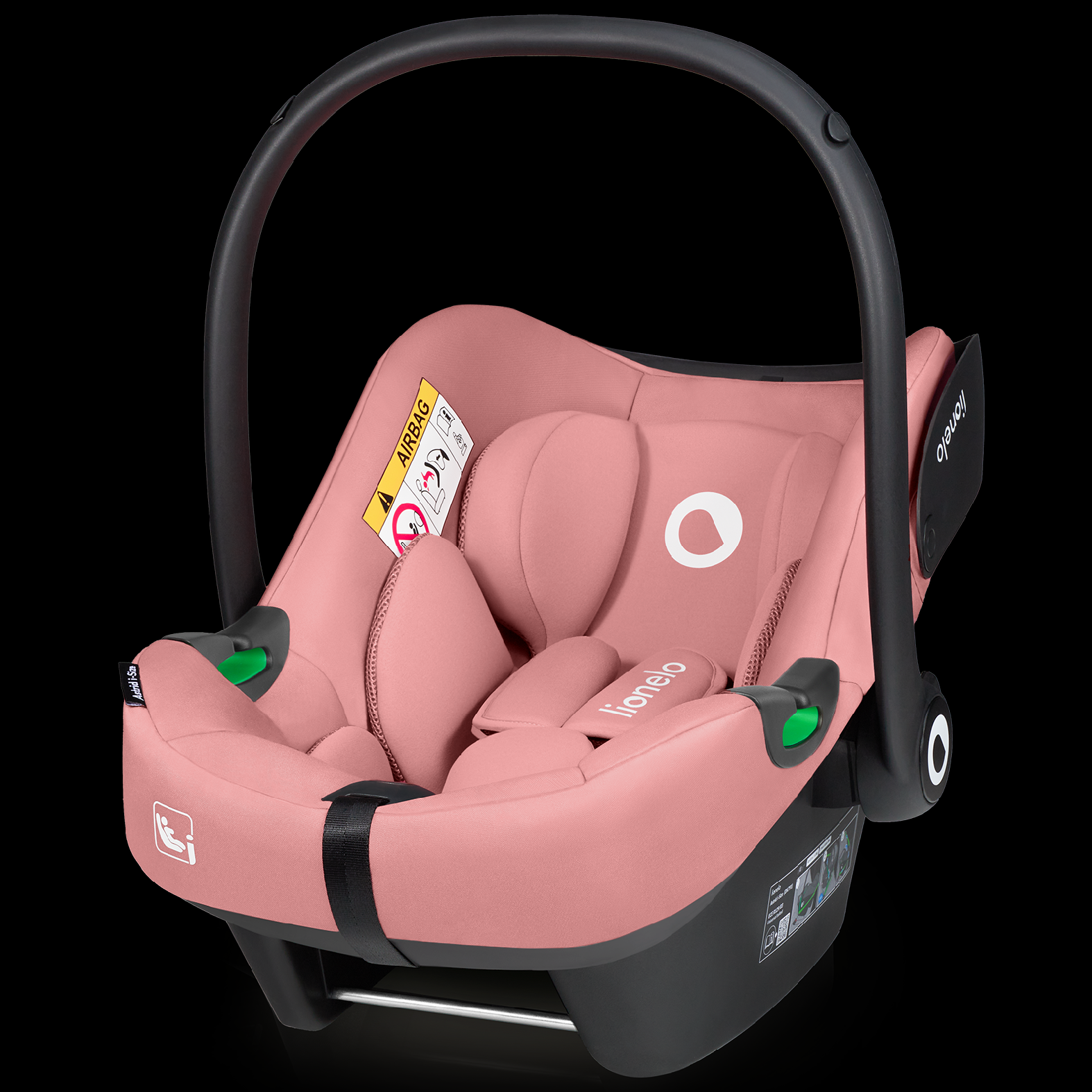 Levně Autosedačka Lionelo ASTRID i-size 40-87 cm Barva: Pink Coral