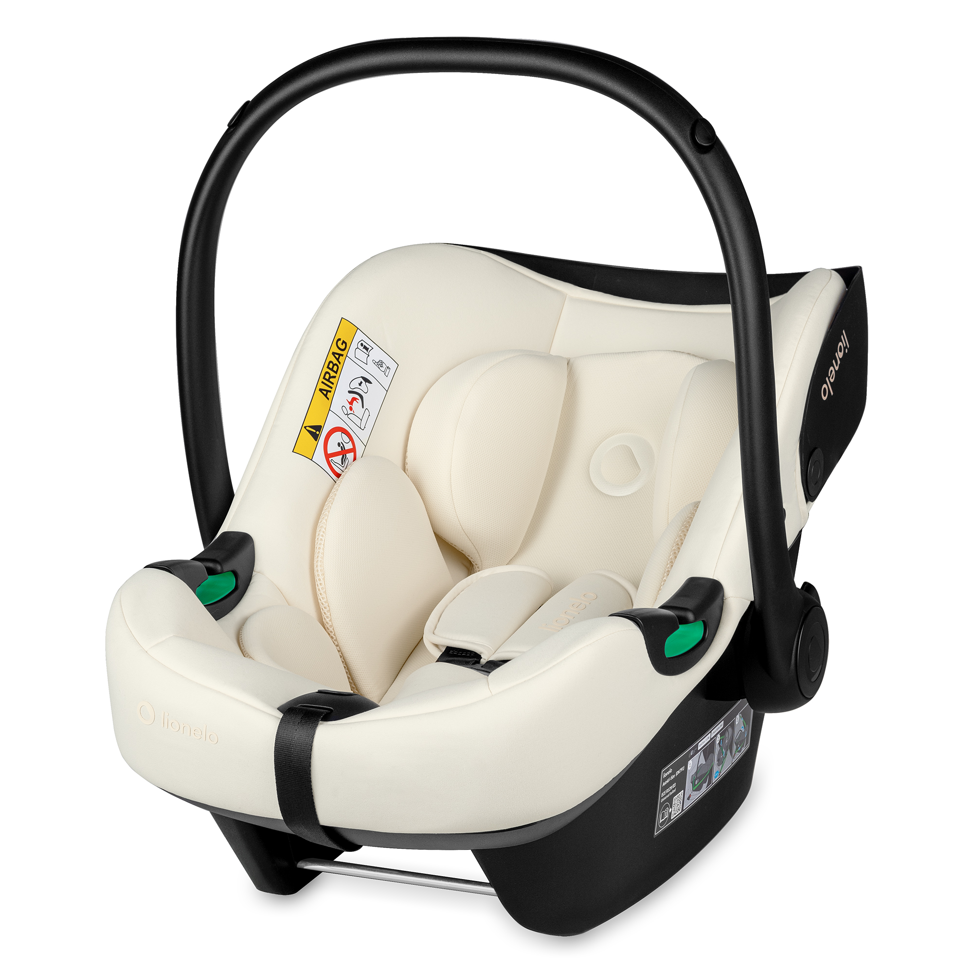 Levně Autosedačka Lionelo ASTRID i-size 40-87 cm Barva: Beige Cream