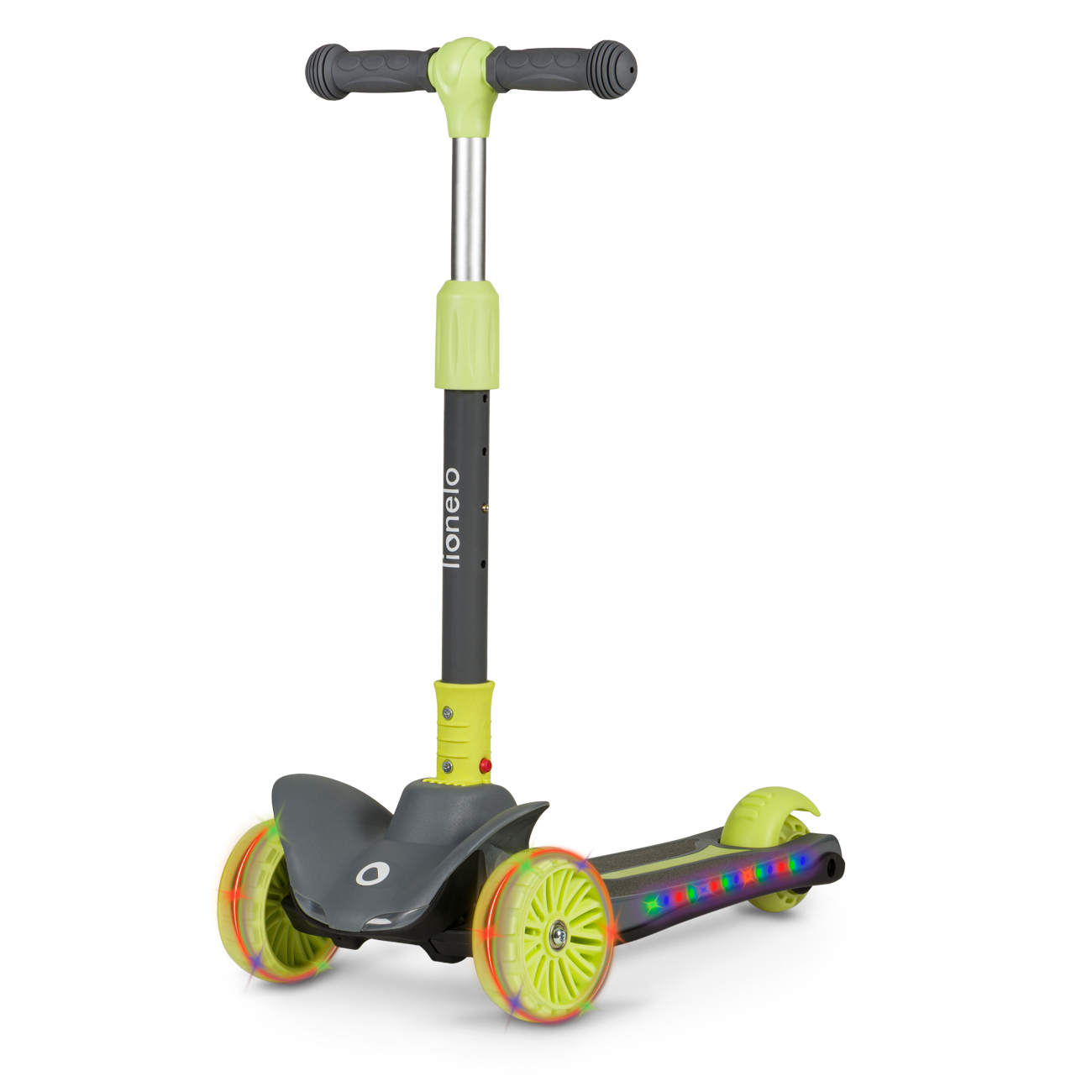 Levně Lionelo koloběžka Timmy Farba: Green Lime