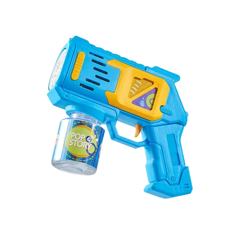 Levně bHome Automatická pistole na bubliny modrá s náplní