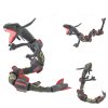 PHPL2169E plysova hracka pokemon rayquaza sedy ohebny 80cm