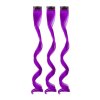 OPBH2346A vlnity pricesek fialovy se sponkou 35cm purple curly extension 3ks