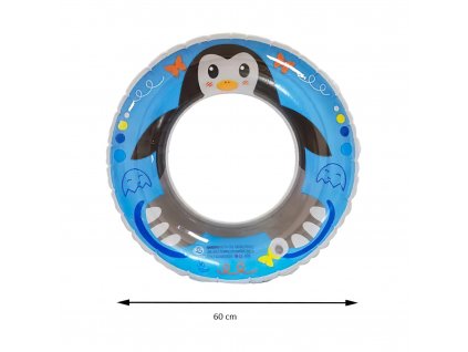 Felfújható gyerekgyűrű Pingvin 60cm