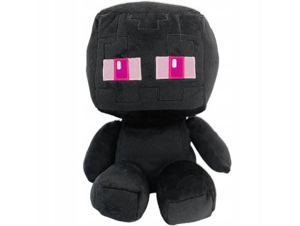 PHPL1788A plysova hracka minecraft enderman pixel 20cm