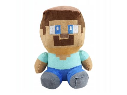 PHPL1790A plysova hracka minecraft steve pixel 20cm