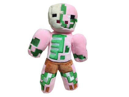PHPL1833A plysova hracka minecraft zombie 23cm