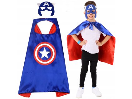 OPBH1900A detsky karnevalovy prevlek avengers kapitan amerika 2v1