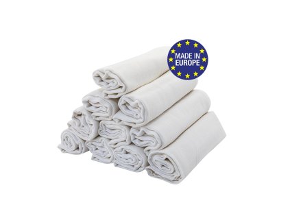 Bomimi textilpelenka Standard 80x70 (10 db), FEHÉR