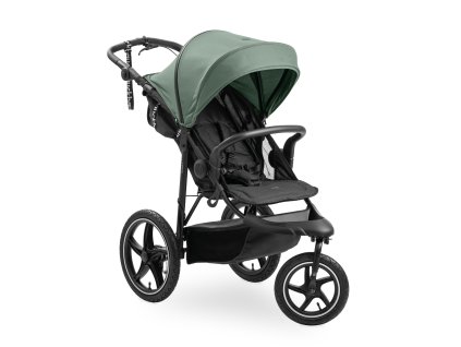 Hauck Runner 3 sport babakocsi kézifékkel Jungle Green